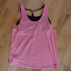 Champion workout tank with attached sports bra